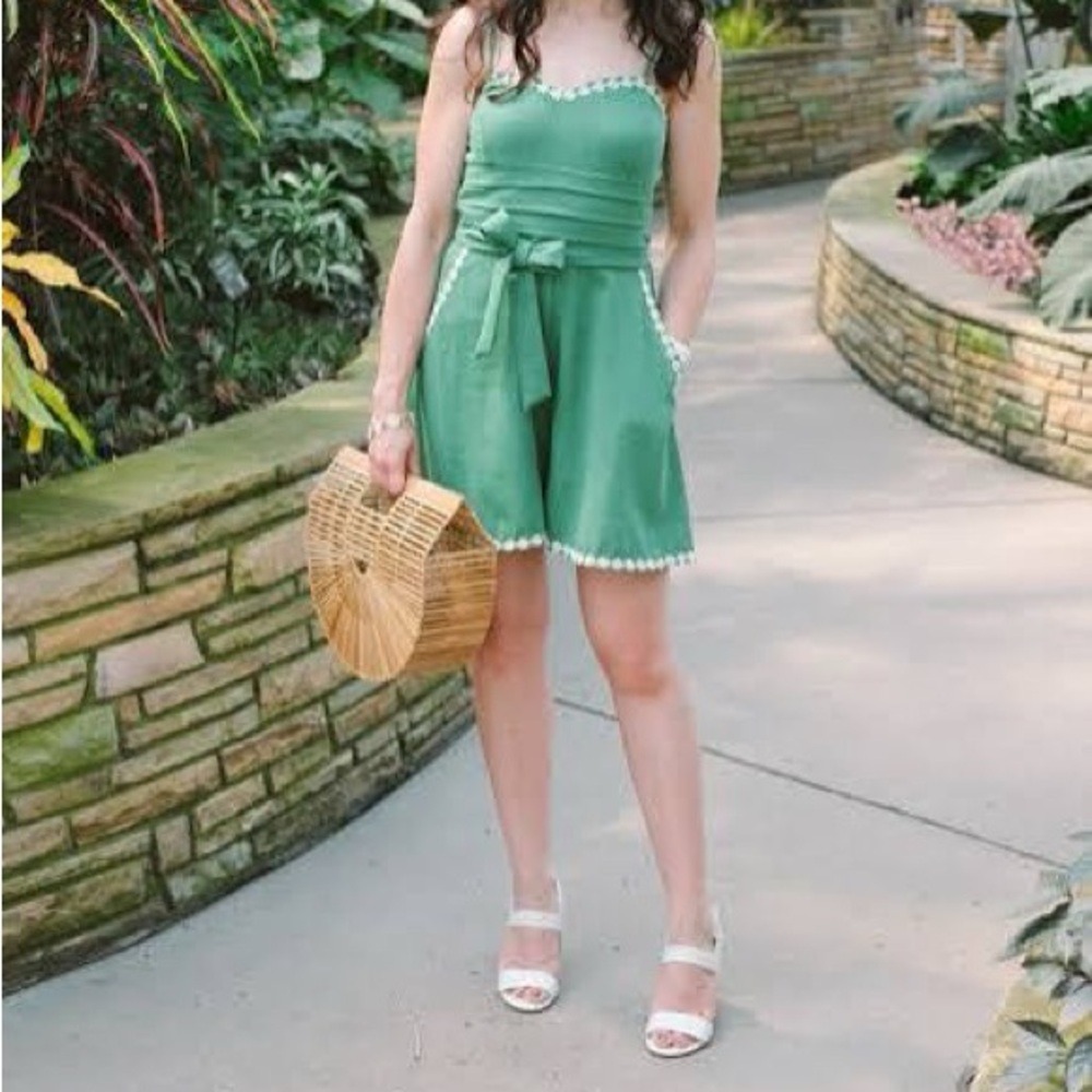 Vintage inspired romper